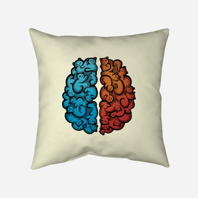 Cats In My Mind-None-Removable Cover-Throw Pillow-erion_designs