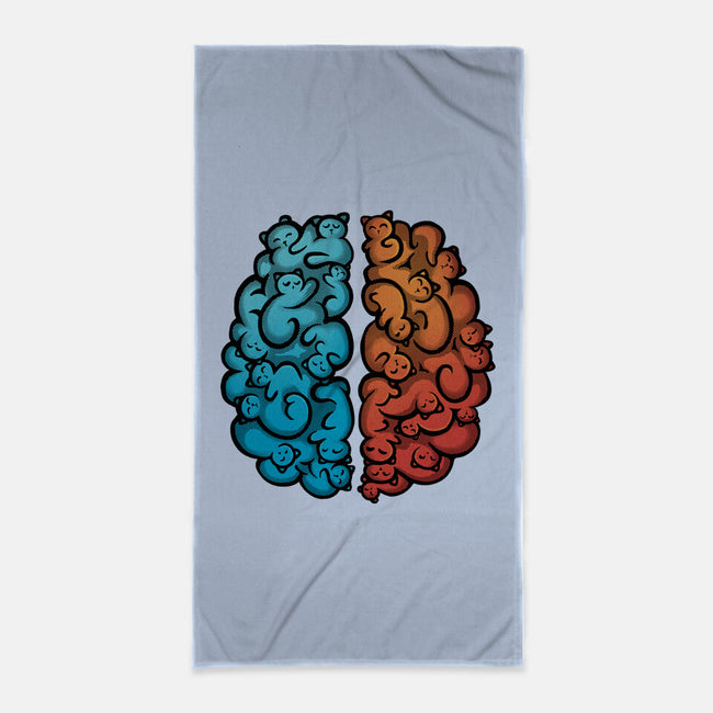 Cats In My Mind-None-Beach-Towel-erion_designs