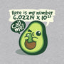 Call Me Avocado Number-Womens-Fitted-Tee-NemiMakeit