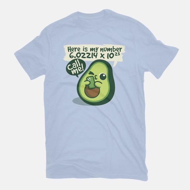 Call Me Avocado Number-Mens-Basic-Tee-NemiMakeit