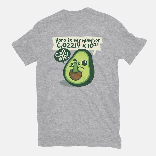 Call Me Avocado Number-Mens-Basic-Tee-NemiMakeit