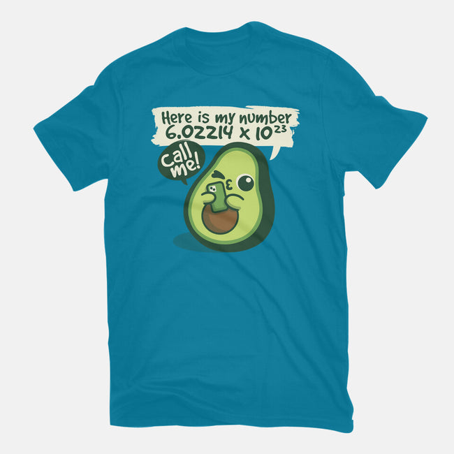 Call Me Avocado Number-Womens-Fitted-Tee-NemiMakeit