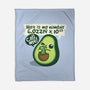 Call Me Avocado Number-None-Fleece-Blanket-NemiMakeit