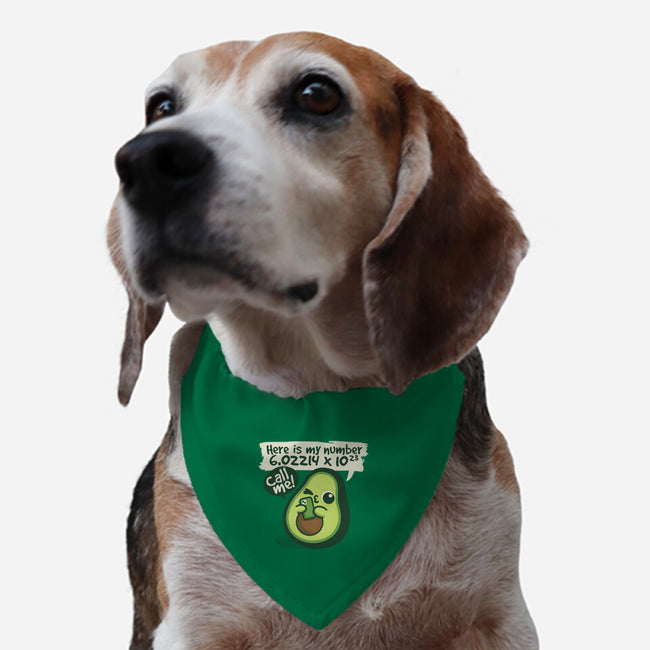 Call Me Avocado Number-Dog-Adjustable-Pet Collar-NemiMakeit