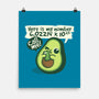 Call Me Avocado Number-None-Matte-Poster-NemiMakeit