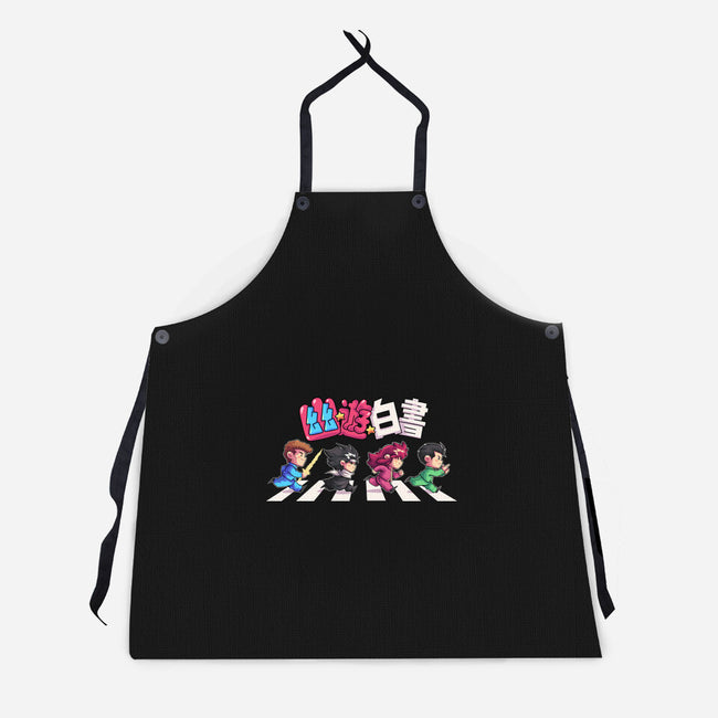 Yu Yu Road-Unisex-Kitchen-Apron-2DFeer