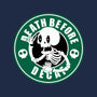 Death Over Decaf-Womens-Basic-Tee-Tri haryadi