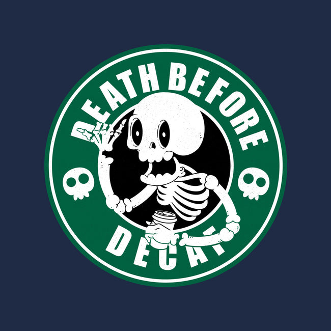 Death Over Decaf-Unisex-Basic-Tee-Tri haryadi