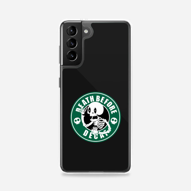 Death Over Decaf-Samsung-Snap-Phone Case-Tri haryadi