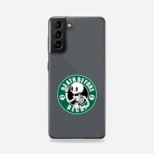 Death Over Decaf-Samsung-Snap-Phone Case-Tri haryadi