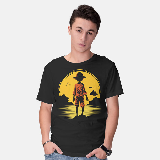 Young Pirate-Mens-Basic-Tee-Astoumix