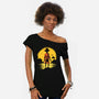 Young Pirate-Womens-Off Shoulder-Tee-Astoumix