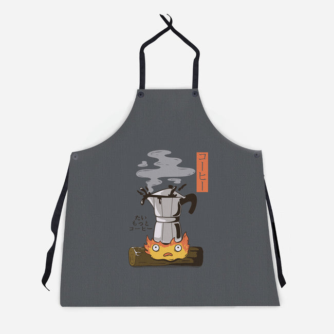 Want More Coffee-Unisex-Kitchen-Apron-Claudia