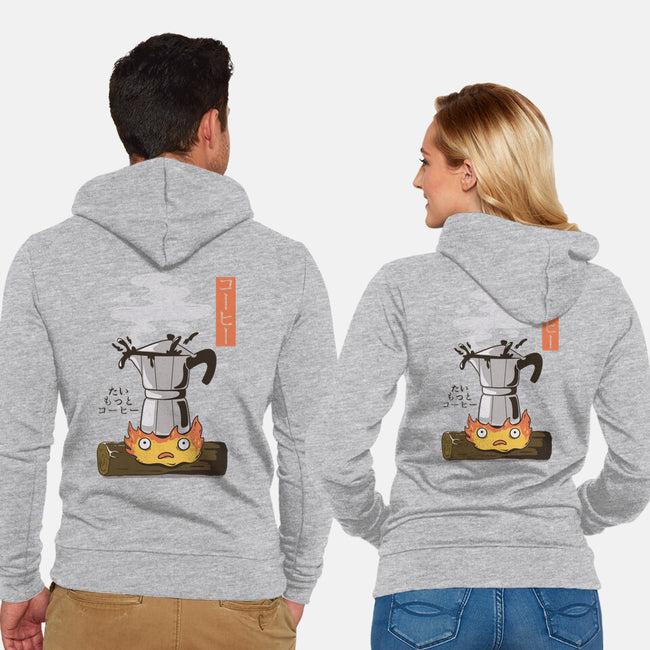 Want More Coffee-Unisex-Zip-Up-Sweatshirt-Claudia