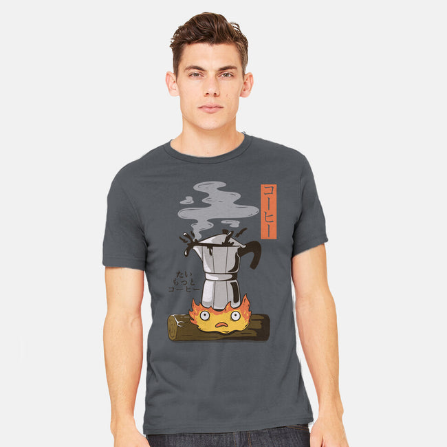 Want More Coffee-Mens-Heavyweight-Tee-Claudia