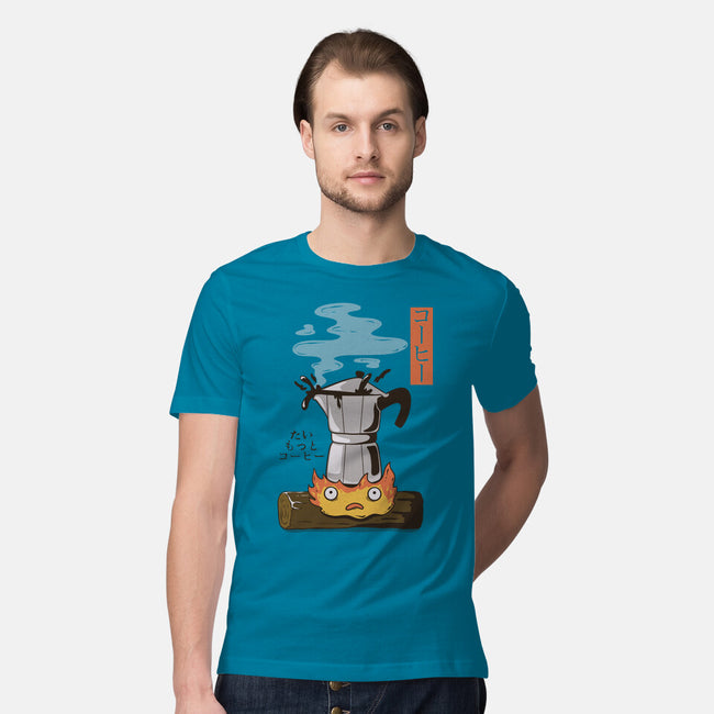 Want More Coffee-Mens-Premium-Tee-Claudia