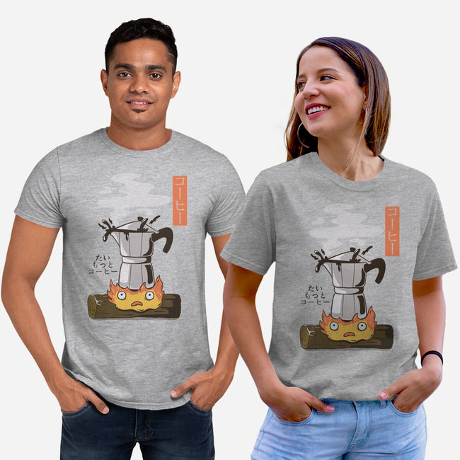 Want More Coffee-Unisex-Basic-Tee-Claudia