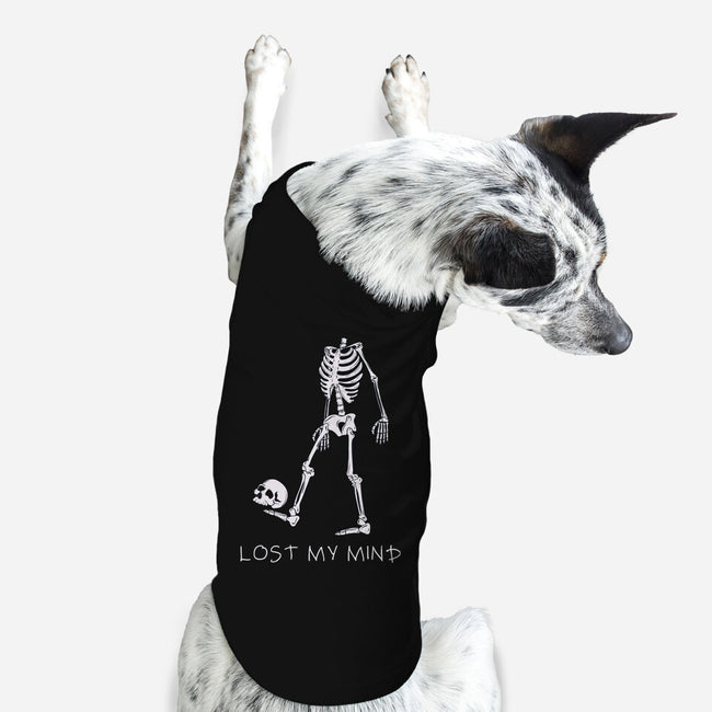 Lost My Mind-Dog-Basic-Pet Tank-Claudia