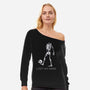 Lost My Mind-Womens-Off Shoulder-Sweatshirt-Claudia