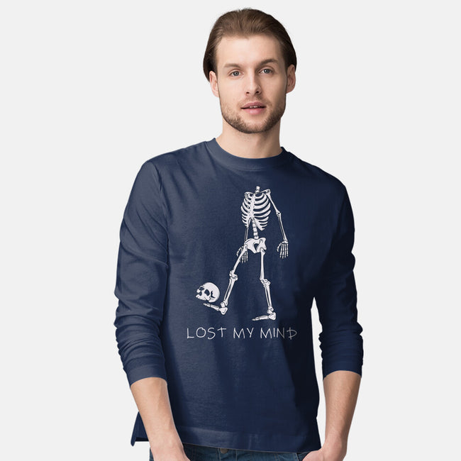 Lost My Mind-Mens-Long Sleeved-Tee-Claudia