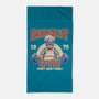 Borkout Gym-None-Beach-Towel-retrodivision