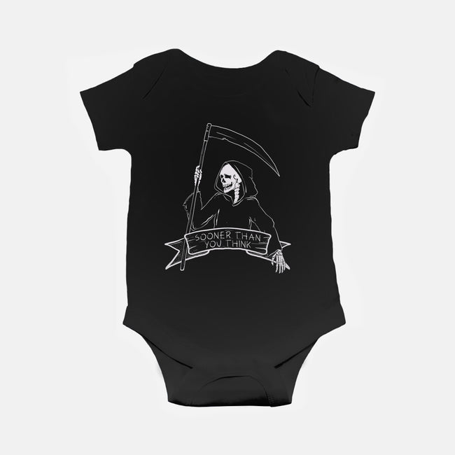 Sooner Than You Think-Baby-Basic-Onesie-Claudia