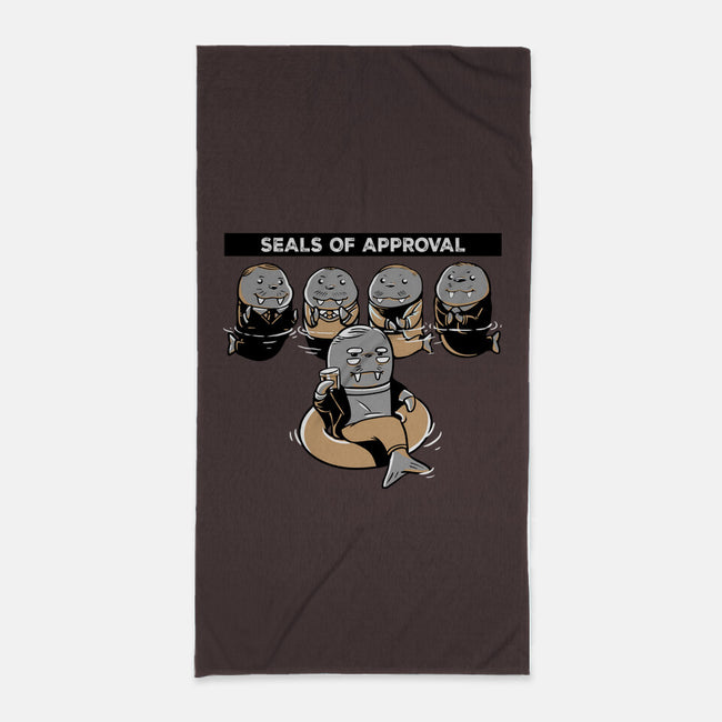 Seals Of Approval-None-Beach-Towel-naomori