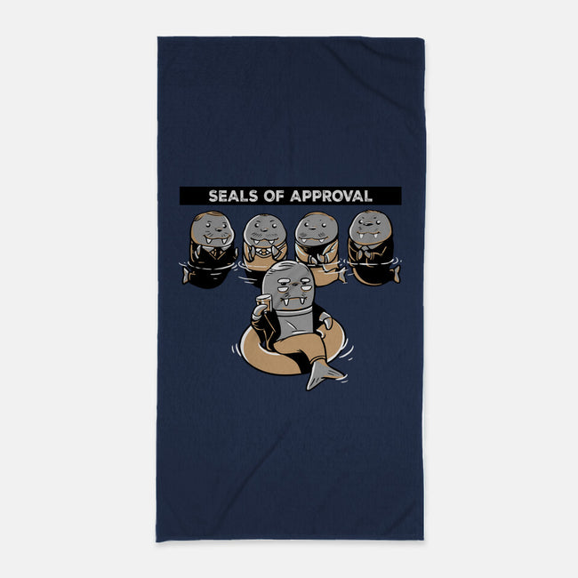 Seals Of Approval-None-Beach-Towel-naomori