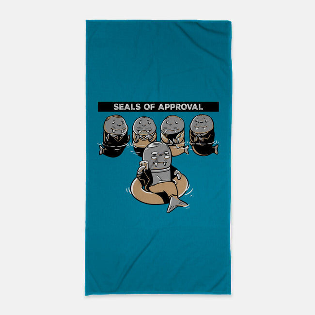 Seals Of Approval-None-Beach-Towel-naomori