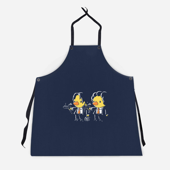 Duck Fiction-Unisex-Kitchen-Apron-naomori