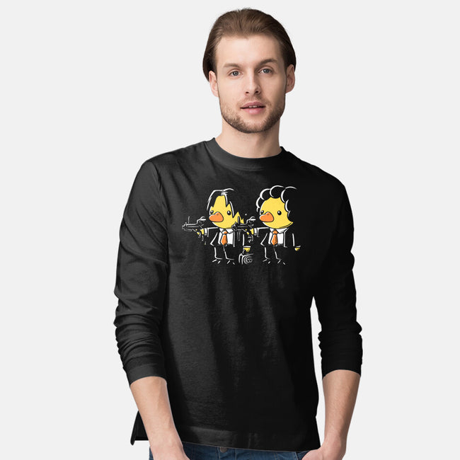 Duck Fiction-Mens-Long Sleeved-Tee-naomori