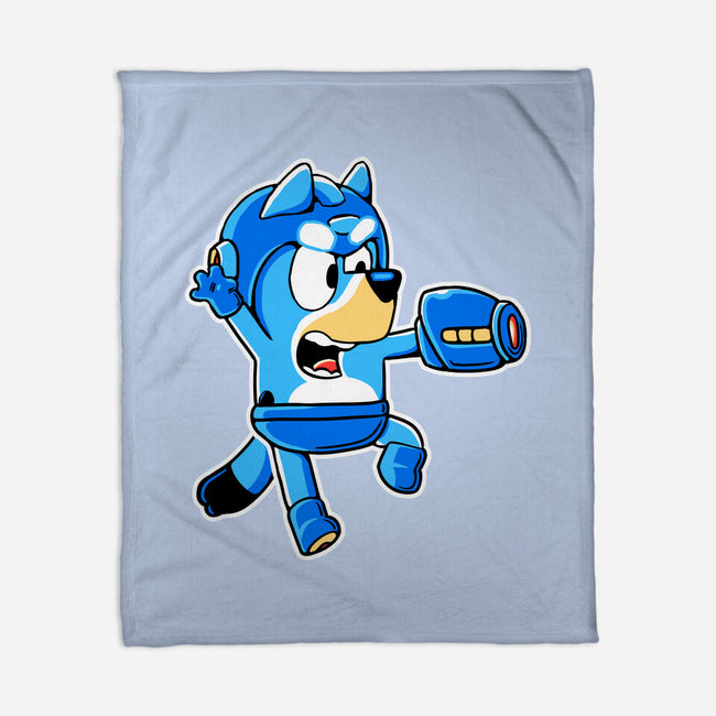 Bluey Bomber-None-Fleece-Blanket-naomori