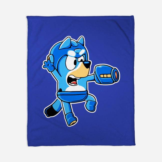 Bluey Bomber-None-Fleece-Blanket-naomori