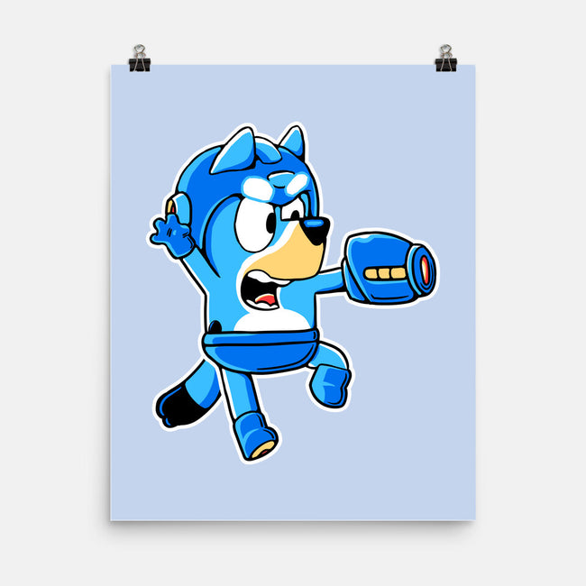 Bluey Bomber-None-Matte-Poster-naomori