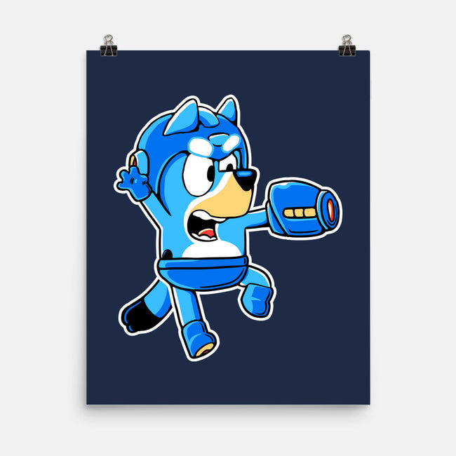 Bluey Bomber-None-Matte-Poster-naomori