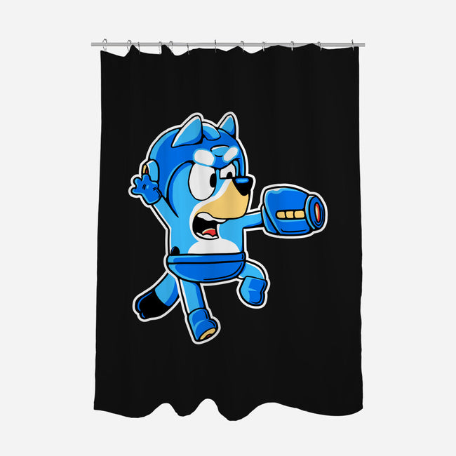 Bluey Bomber-None-Polyester-Shower Curtain-naomori