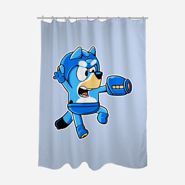 Bluey Bomber-None-Polyester-Shower Curtain-naomori