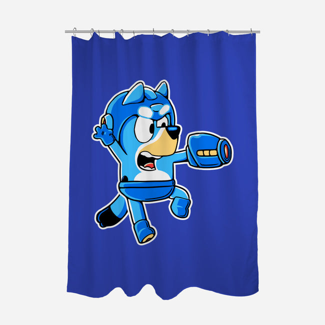 Bluey Bomber-None-Polyester-Shower Curtain-naomori