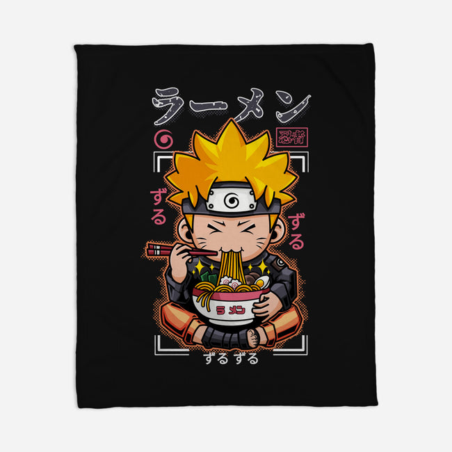 Ninja Noodles-None-Fleece-Blanket-mystic_potlot