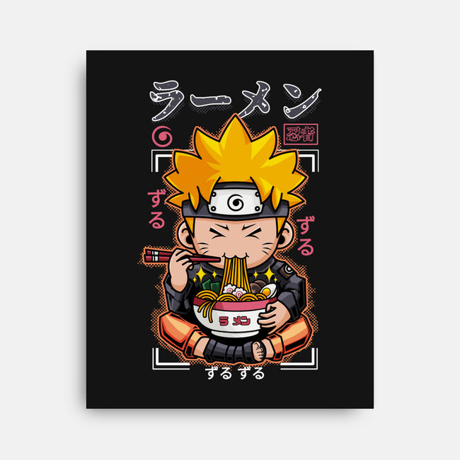 Ninja Noodles-None-Stretched-Canvas-mystic_potlot