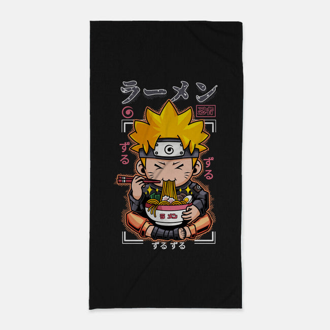 Ninja Noodles-None-Beach-Towel-mystic_potlot