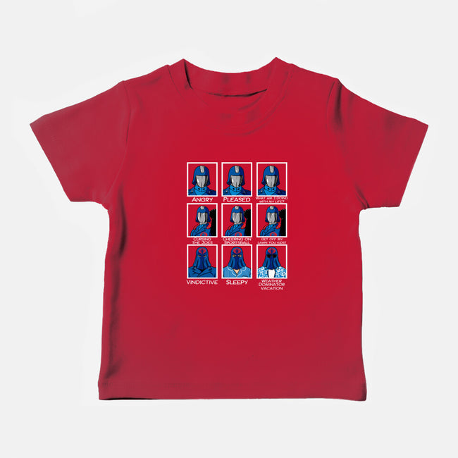 The Many Faces Of Cobra Commander-Baby-Basic-Tee-SeamusAran