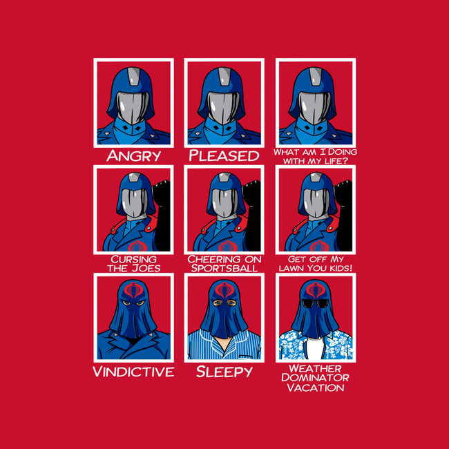 The Many Faces Of Cobra Commander-Unisex-Zip-Up-Sweatshirt-SeamusAran