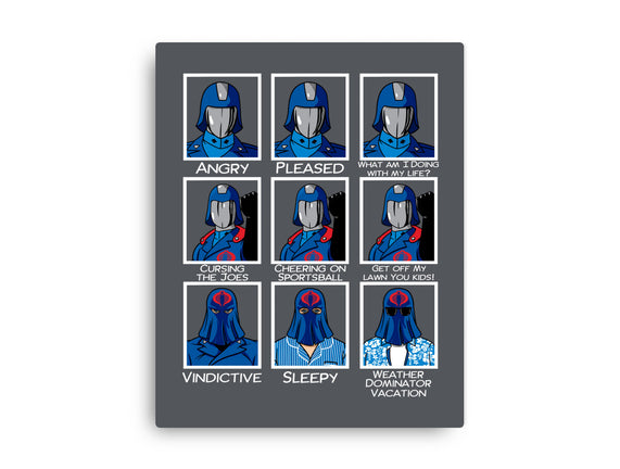 The Many Faces Of Cobra Commander