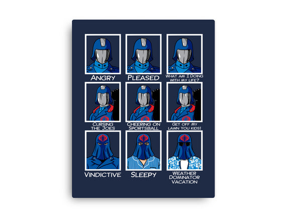 The Many Faces Of Cobra Commander