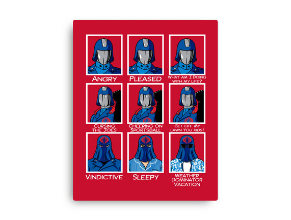 The Many Faces Of Cobra Commander