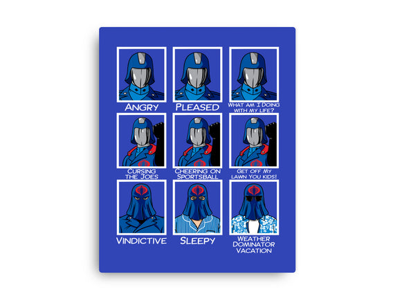 The Many Faces Of Cobra Commander