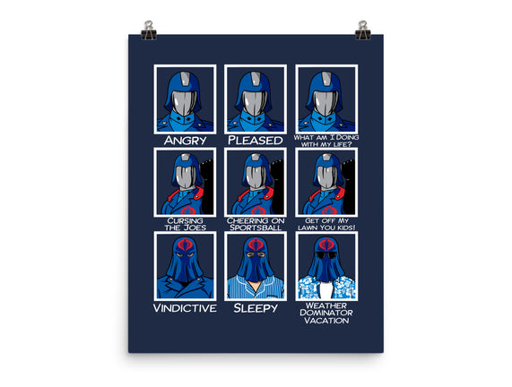 The Many Faces Of Cobra Commander