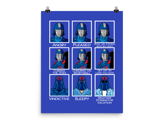 The Many Faces Of Cobra Commander