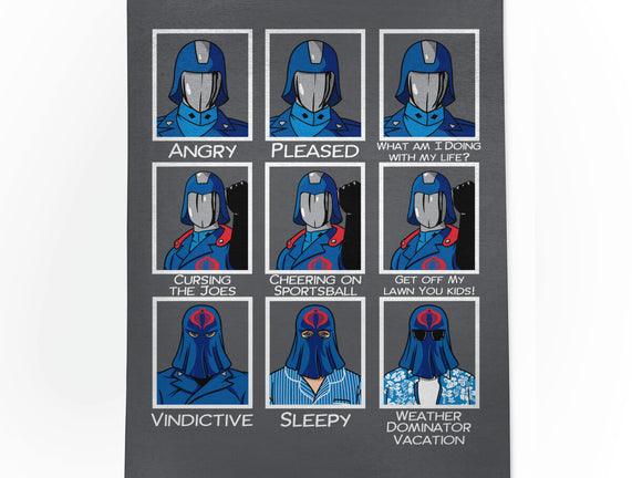 The Many Faces Of Cobra Commander